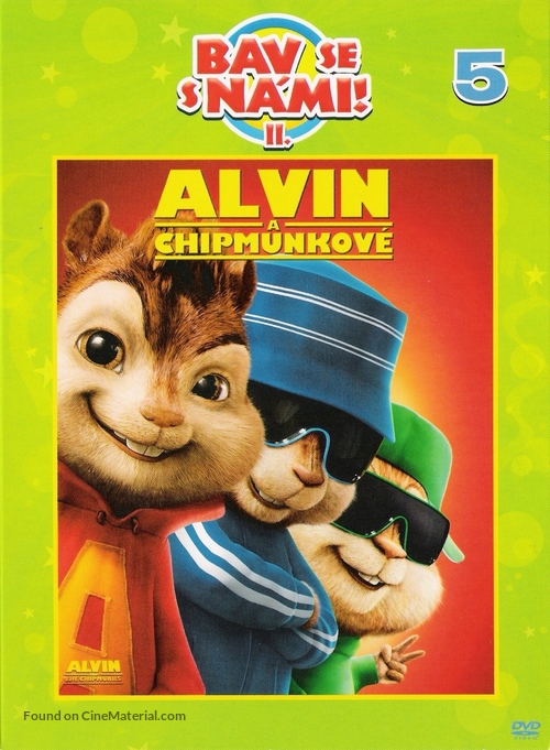 Alvin and the Chipmunks - Czech DVD movie cover