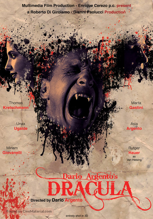 Dracula 3D - Philippine Movie Poster