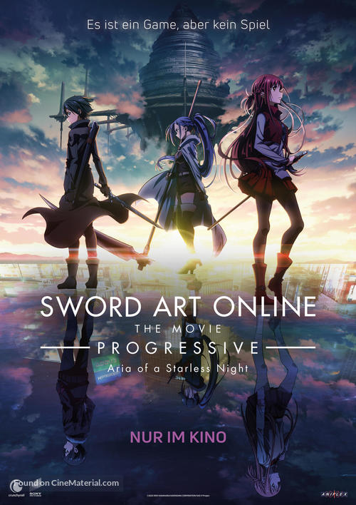 Gekij&ocirc;ban Sword Art Online Progressive Hoshi naki yoru no Aria - German Movie Poster