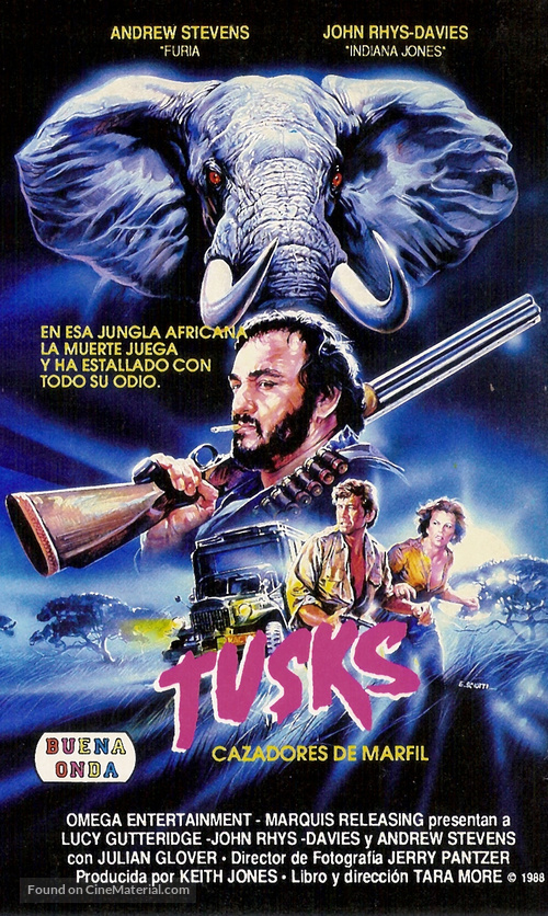 Tusks - Argentinian Movie Cover