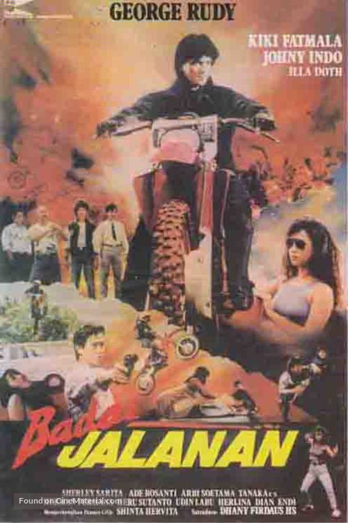 Badai jalanan - Indonesian DVD movie cover