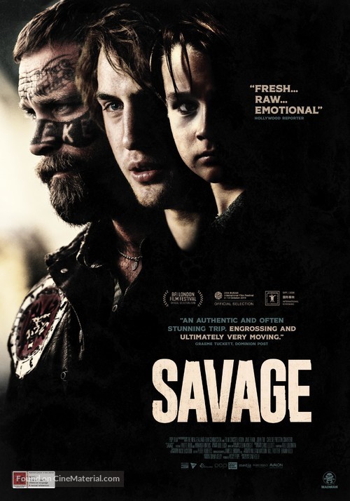 Savage - New Zealand Movie Poster