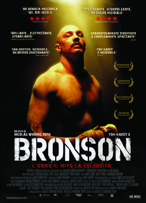 Bronson - Italian Movie Poster