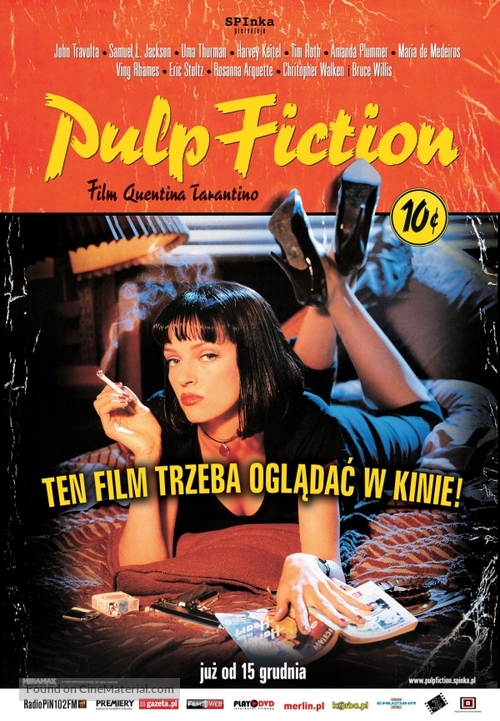 Pulp Fiction - Polish Movie Poster