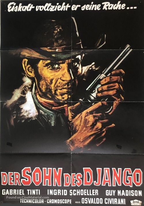 Il figlio di Django - German Movie Poster