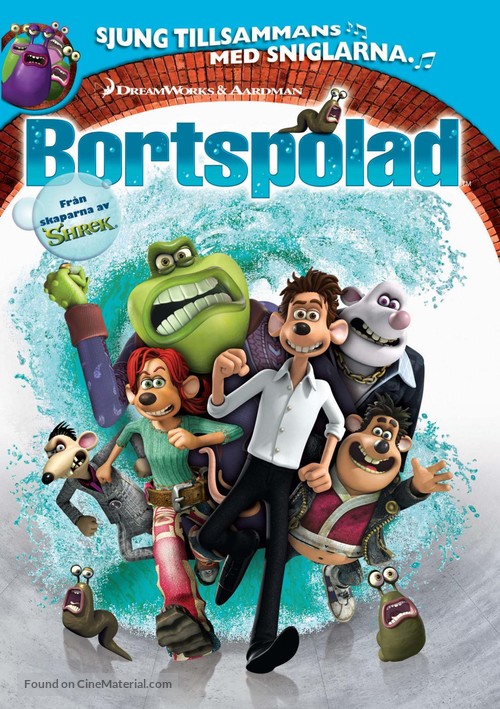 Flushed Away - Swedish Movie Cover