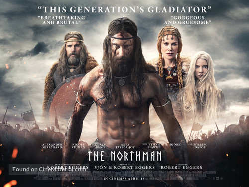 The Northman - British Movie Poster