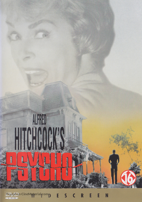 Psycho - Dutch DVD movie cover