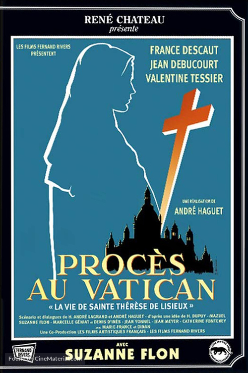 Proc&egrave;s au Vatican - French Movie Cover