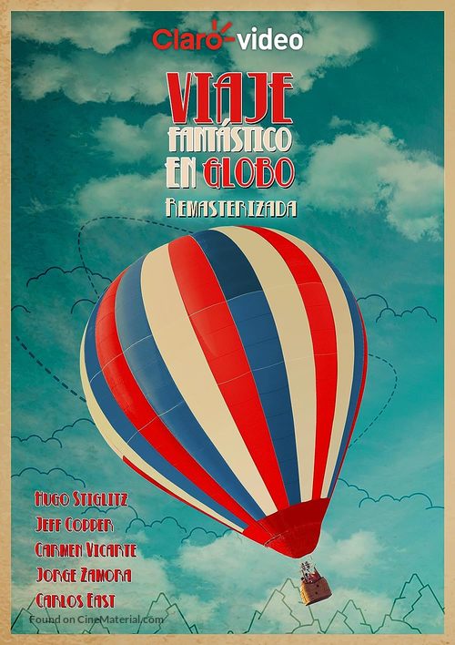 Viaje fant&aacute;stico en globo - Mexican Re-release movie poster
