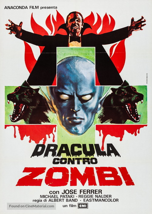 Dracula&#039;s Dog - Italian Movie Poster