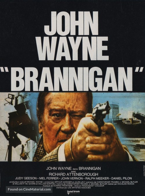 Brannigan - French Movie Poster