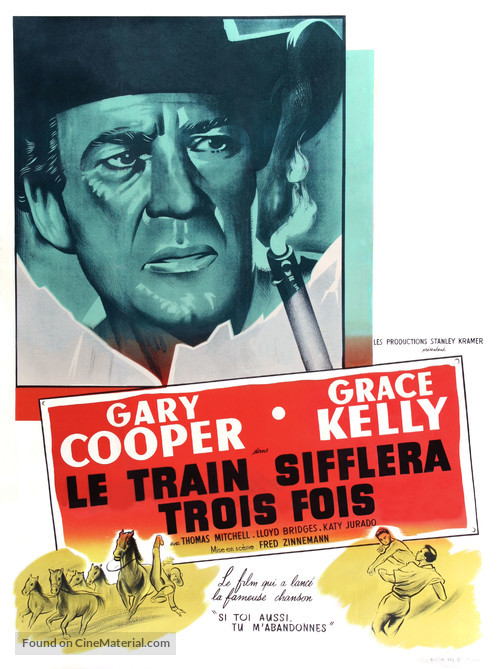 High Noon - French Movie Poster