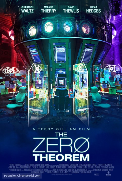 The Zero Theorem - British Movie Poster