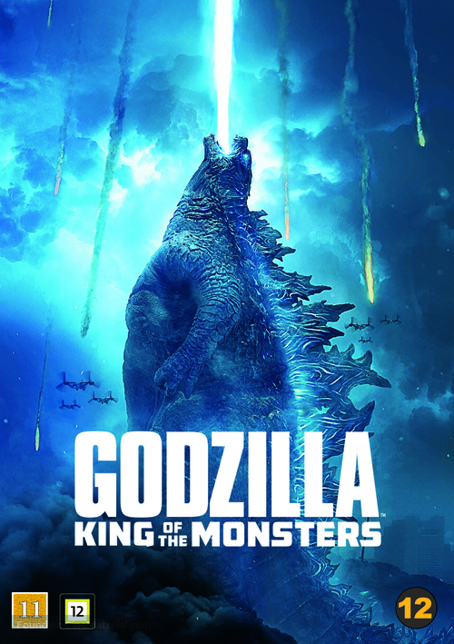 Godzilla: King of the Monsters - Danish DVD movie cover