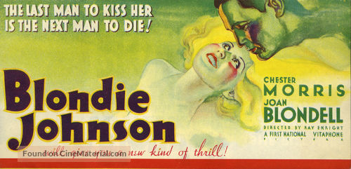 Blondie Johnson - poster