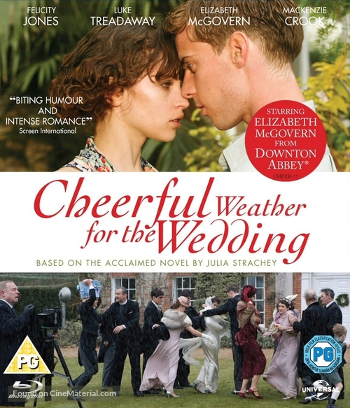 Cheerful Weather for the Wedding - British Blu-Ray movie cover