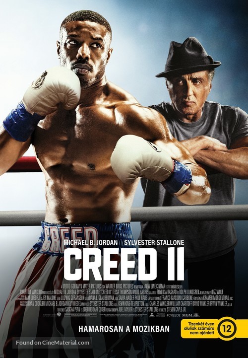 Creed II - Hungarian Movie Poster