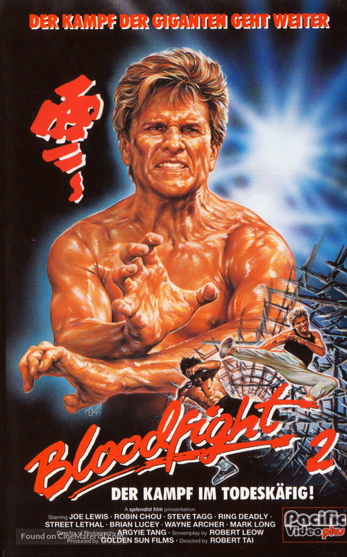 Zhan long - German VHS movie cover