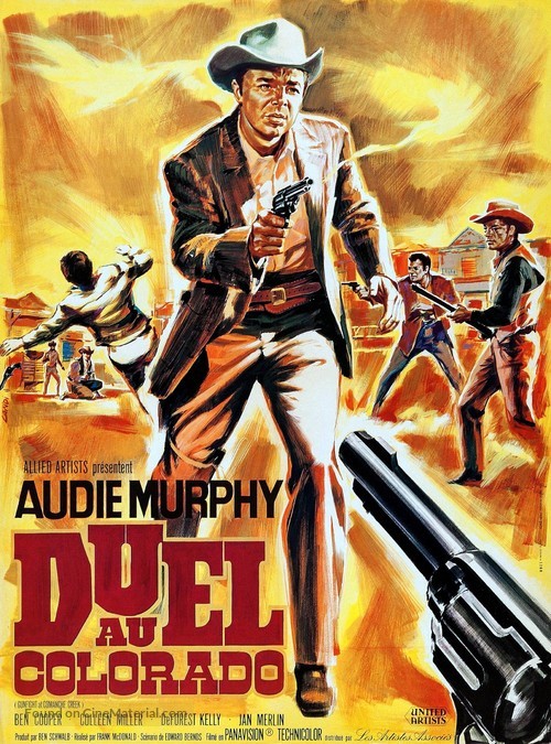 Gunfight at Comanche Creek - French Movie Poster