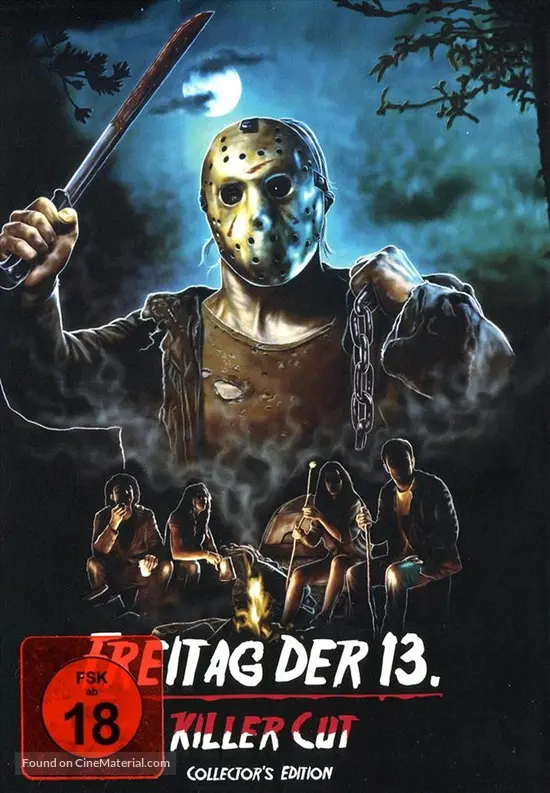 Friday The 13th 2009 German Blu Ray Movie Cover