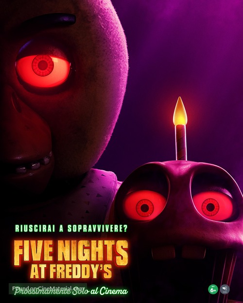 Five Nights at Freddy&#039;s - Italian Movie Poster