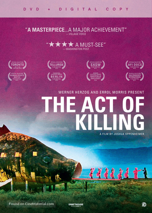 The Act of Killing - DVD movie cover