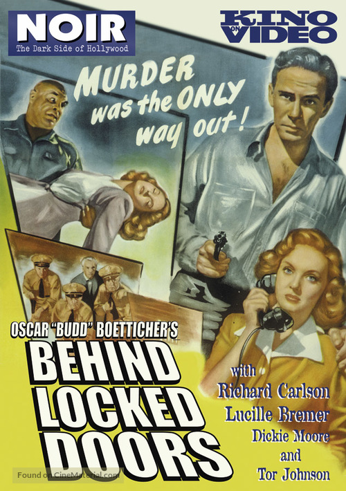 Behind Locked Doors - DVD movie cover