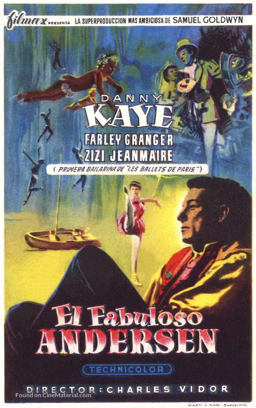 Hans Christian Andersen - Spanish Movie Poster