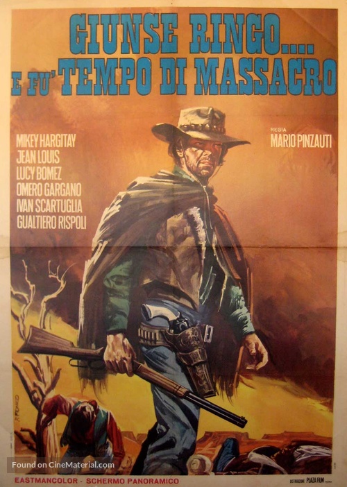 Giunse Ringo e... fu tempo di massacro - Italian Movie Poster