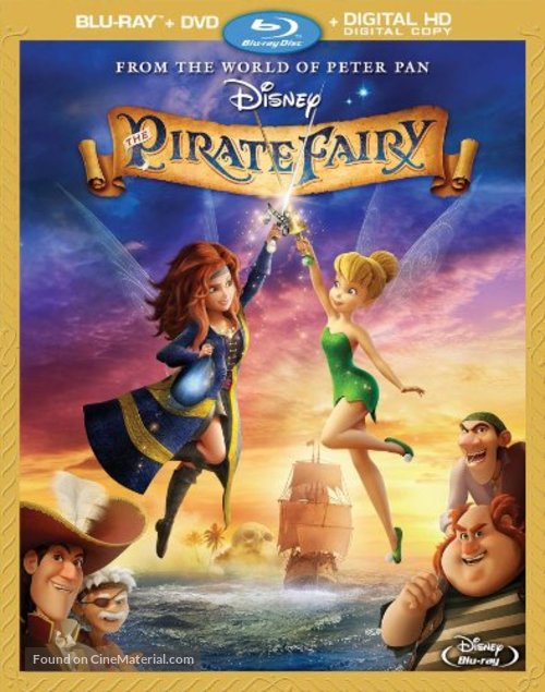 The Pirate Fairy - Blu-Ray movie cover