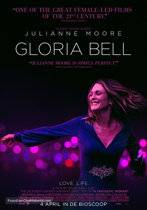 Gloria Bell - Dutch Movie Poster