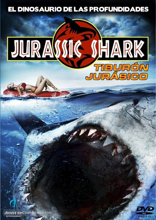 Jurassic Shark - Spanish DVD movie cover