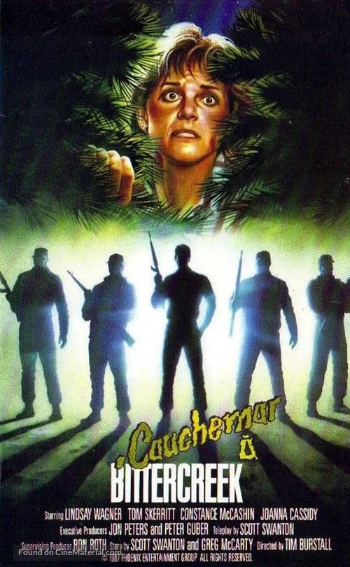 Nightmare at Bittercreek - French VHS movie cover