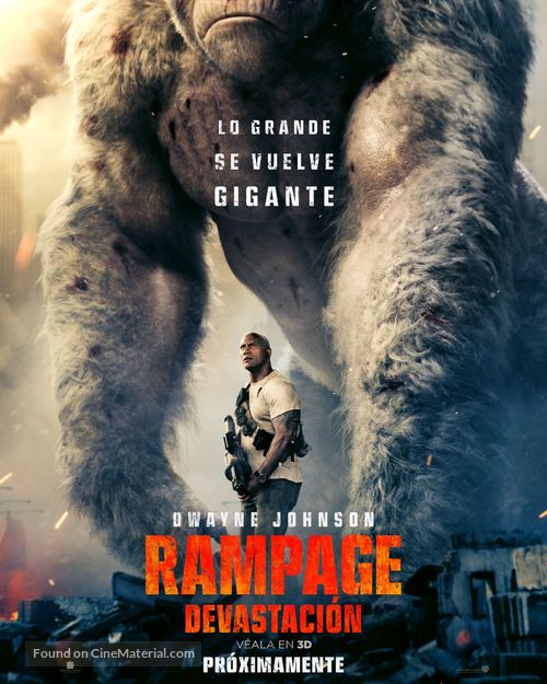 Rampage - Argentinian Movie Poster