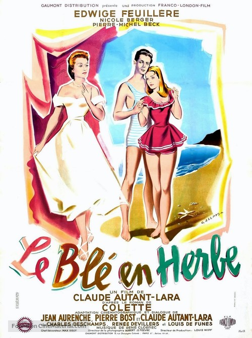Bl&egrave; en herbe, Le - French Movie Poster