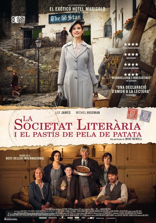 The Guernsey Literary and Potato Peel Pie Society - Andorran Movie Poster