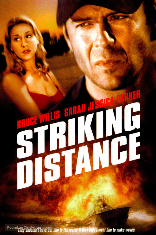 Striking Distance - VHS movie cover