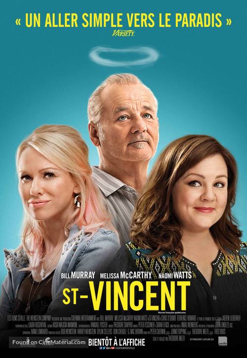 St. Vincent - Canadian Movie Poster