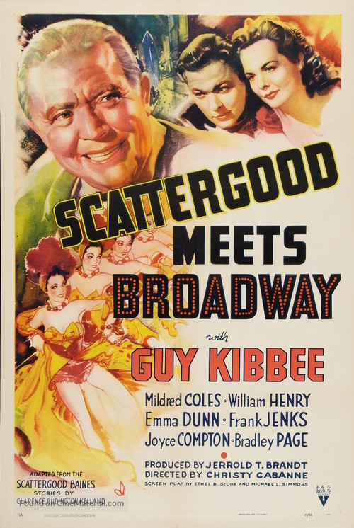 Scattergood Meets Broadway - Movie Poster