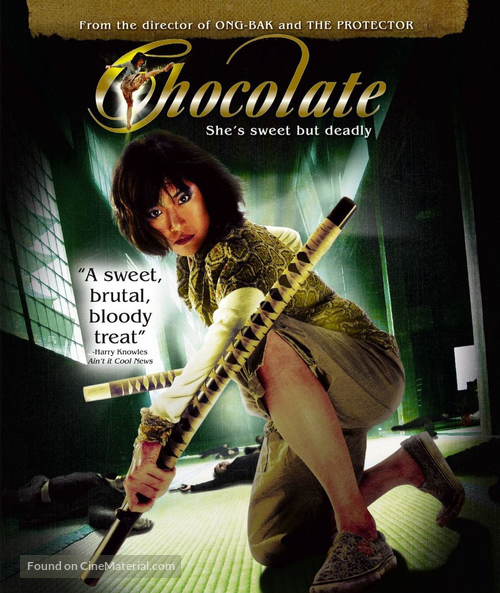 Chocolate - Blu-Ray movie cover