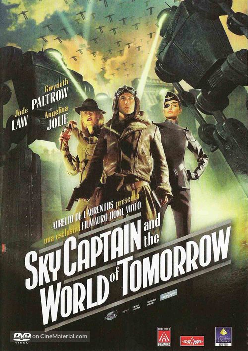 Sky Captain And The World Of Tomorrow - Italian DVD movie cover