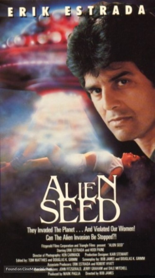 Alien Seed - VHS movie cover