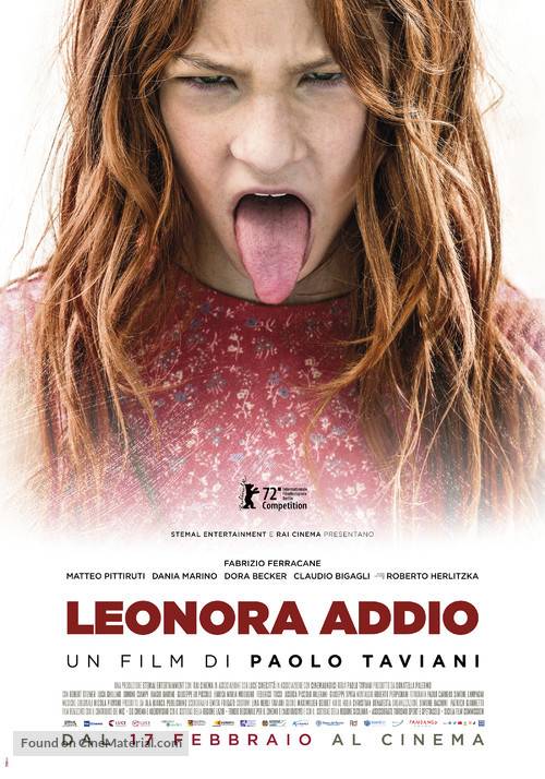 Leonora addio - Italian Movie Poster