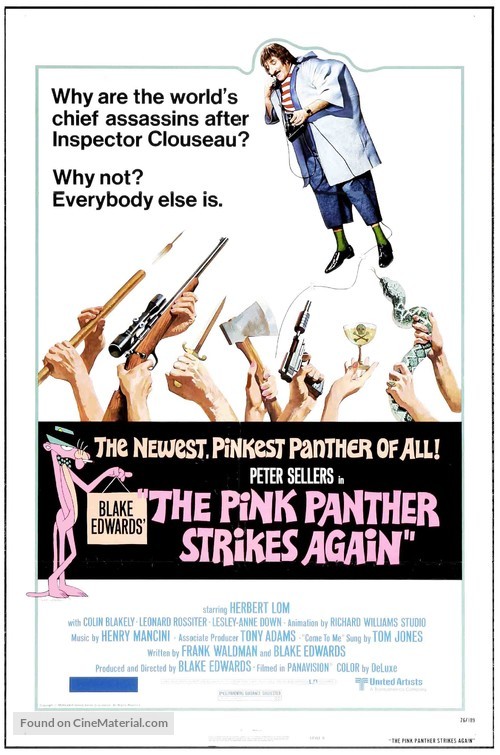 The Pink Panther Strikes Again - Movie Poster