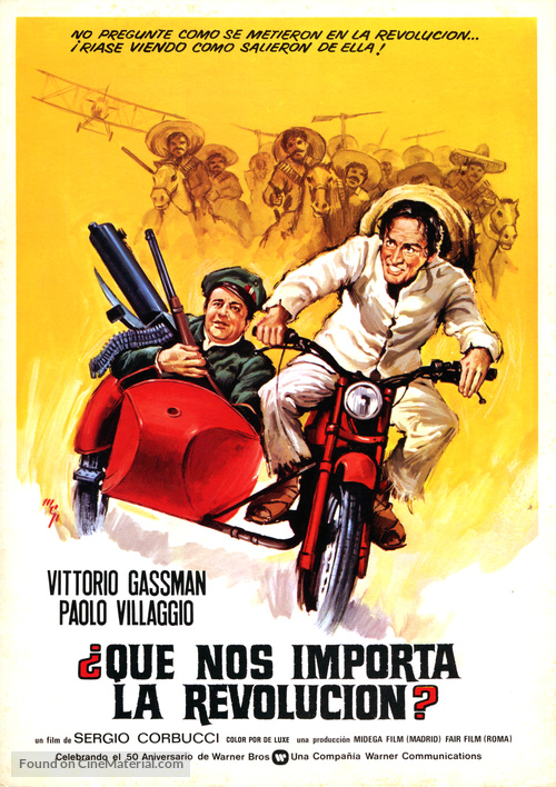 Che c&#039;entriamo noi con la rivoluzione? - Spanish Movie Poster