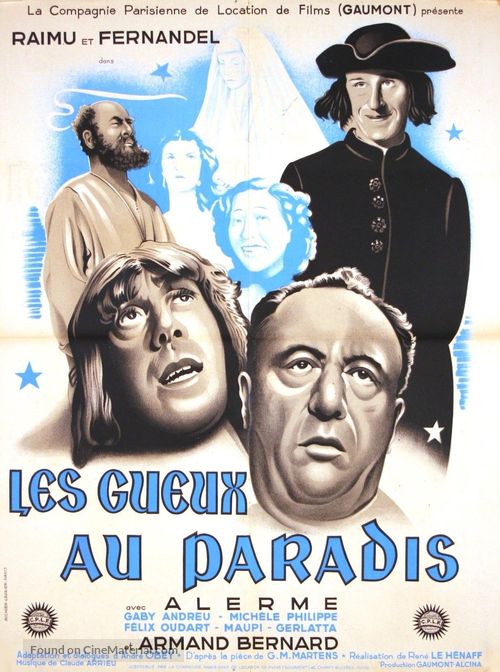 Les gueux au paradis - French Movie Poster