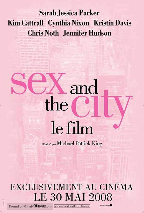 Sex and the City - French Movie Poster