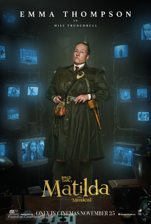 Roald Dahl&#039;s Matilda the Musical - British Movie Poster