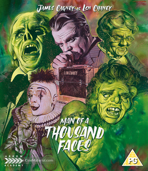 Man of a Thousand Faces - British Blu-Ray movie cover